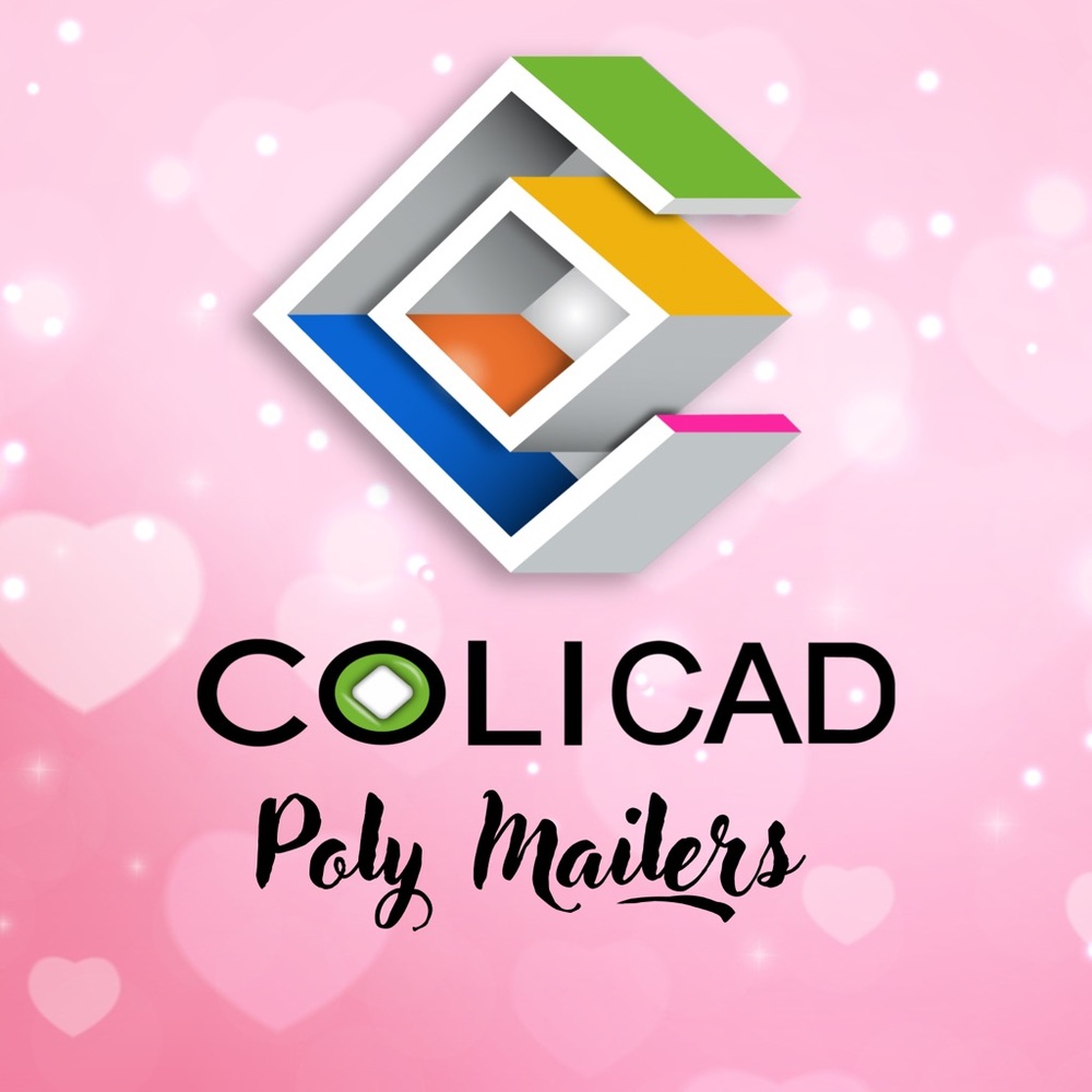Colicad Poly Mailers Unpadded Envelopes Enveloppes d'expédition